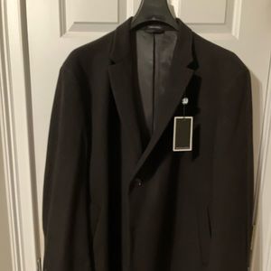 Sean John wool topcoat long coat big tall 56 Long